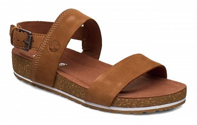 Timberland Malibu Waves Ankle Strap Sandal TB0A1MQGF131 Rust Nubuck