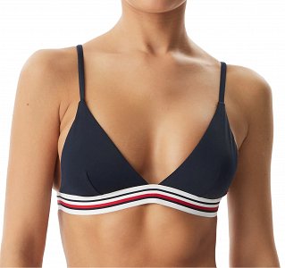 Tommy Hilfiger Μπικίνι Πάνω Μέρος UW0UW06350 Μπλε