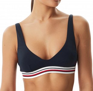 Tommy Hilfiger Μπικίνι Πάνω Μέρος UW0UW06351 Μπλε