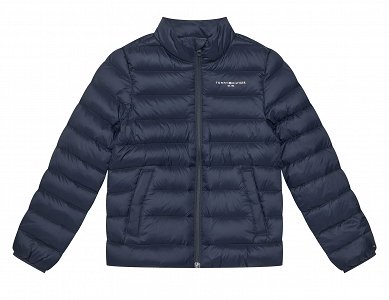 Tommy Hilfiger Παιδικό Unisex Πουπουλένιο Μπουφάν KS0KS00652 C1G Μπλε