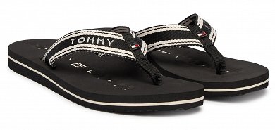 Tommy Hilfiger Γυναικεία Σαγιονάρα FW0FW09193 BDS Μαύρο