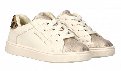 Tommy Hilfiger Παιδικό Sneaker Για Κορίτσια T1A9-35064-0826 Y628 Μπεζ