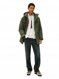 Tommy Hilfiger Jeans Ανδρικό Αδιάβροχο Parka DM0DM22251 MRH Χακί