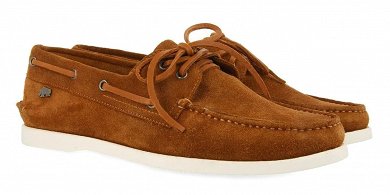 Gioseppo Ανδρικό Δερμάτινο Μοκασίνι Truro 71673 Tan