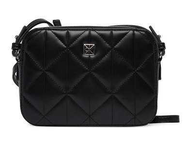 Calvin Klein Τσάντα Quilted Double Zip Camera Bag LV04F3328G Μαύρο