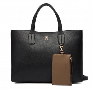 Tommy Hilfiger Γυναικεία Τσάντα AW0AW18233 BDS Μαύρο