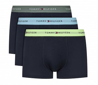 Tommy Hilfiger 3Pairs Trunk UM0UM02763 0T9 Μαύρο