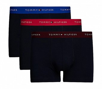Tommy Hilfiger 3Pairs Trunk UM0UM02763 0VU Μαύρο