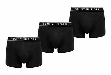 Tommy Hilfiger 3Pairs Trunk UM0UM03520 0WE Μαύρο