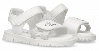 Calvin Klein Παιδικό Πέδιλο Για Κορίτσια V1A2-82039-1013 X025 Λευκό