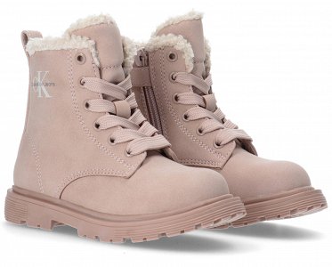 Calvin Klein Kids Lace-Up Bootie V1A5-81011-1628 303 Antique Rose