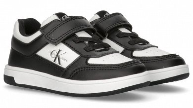 Calvin Klein Παιδικό Παπούτσι Casual V1X9-81047-1355 X001 Black/White
