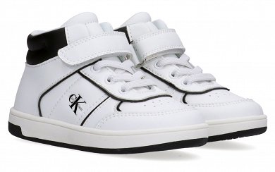 Calvin Klein Παιδικό Μποτάκι V1X9-83150-1355 X002 Λευκό