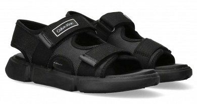 Calvin Klein Παιδικό Πέδιλο Για Αγόρια V3B2-83323-1564 Μαύρο