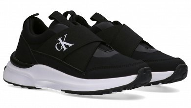 Calvin Klein Παιδικό Sneaker V3X9-83172-1845 999 Μαύρο