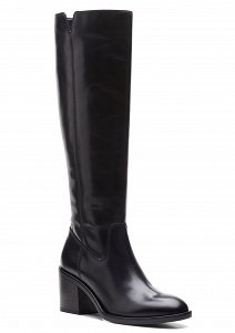Clarks Δερμάτινη Μπότα Valvestino Hi 26171831 Black Leather