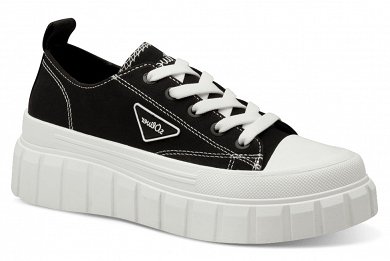 S.Oliver Γυναικείο Sneaker 5-23655-42 001 Μαύρο