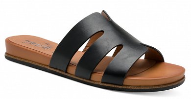 Jana 100% Comfort Γυναικεία Παντόφλα 8-27166-44 001 Μαύρο