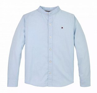 Tommy Hilfiger Παιδικό Πουκάμισο KB0KB09557 C1O Γαλάζιο