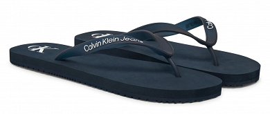 Calvin Klein Ανδρικές Σαγιονάρες Beach Sandal Transparent Tpu YM0YM01267 DW4 Μπλε