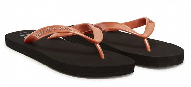 Calvin Klein Σαγιονάρα Beach Sandal Monologo Tpu YW0YW01719 00W Χρυσό