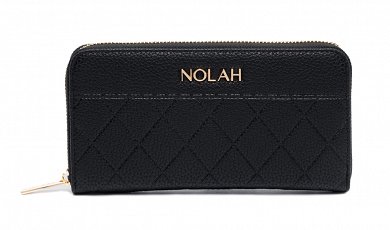 Nolah Γυναικείο Πορτοφόλι Zegna Μαύρο