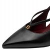Tamaris Δερμάτινη Γόβα 1-22459-47 003 Black Leather