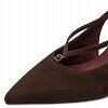 Tamaris Δερμάτινη Γόβα Suede 1-22459-47 304 Mocca