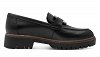 Tamaris Γυναικείο Δερμάτινο Loafer 1-24722-43 003 Black Leather