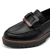 Tamaris Γυναικείο Δερμάτινο Loafer 1-24722-43 003 Black Leather