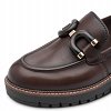 Tamaris Γυναικείο Δερμάτινο Loafer 1-24740-47 304 Mocca