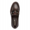 Tamaris Γυναικείο Δερμάτινο Loafer 1-24740-47 304 Mocca