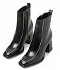 Tamaris NEWD. Δερμάτινο Μποτάκι 1-25038-43 098 Black Comb