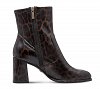 Tamaris Γυναικείο Μποτάκι Με Τακούνι 1-25057-43 389 Mocca Leopard