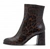 Tamaris Γυναικείο Μποτάκι Με Τακούνι 1-25057-43 389 Mocca Leopard