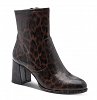 Tamaris Γυναικείο Μποτάκι Με Τακούνι 1-25057-43 389 Mocca Leopard