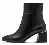 Tamaris Δερμάτινο Μποτάκι 1-25341-45 003 Black Leather