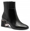 Tamaris Δερμάτινο Μποτάκι 1-25341-45 003 Black Leather
