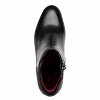 Tamaris Δερμάτινο Μποτάκι 1-25341-45 003 Black Leather