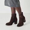 Tamaris Δερμάτινο Μποτάκι Με Τακούνι 1-25343-47 304 Mocca