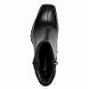 Tamaris Δερμάτινο Ψηλό Μποτάκι 1-25392-47 003 Black Leather