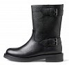 Tamaris NEWD. Δερμάτινο Μποτάκι 1-25395-43 003 Black Leather