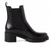 Tamaris Δερμάτινο Μποτάκι 1-25407-47 003 Black Leather
