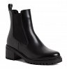 Tamaris Δερμάτινο Μποτάκι 1-25407-47 003 Black Leather