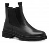 Tamaris Δερμάτινο Μποτάκι 1-25436-41 003 Black Leather