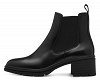 Tamaris Δερμάτινο Μποτάκι 1-25456-43 001 Black