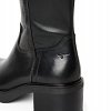 Tamaris Δερμάτινη Μπότα 1-25500-47 003 Black Leather