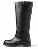 Tamaris NEWD. Δερμάτινη Μπότα Flat 1-25506-43 003 Black Leather