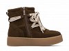 Tamaris Δερμάτινο Μποτάκι Με Γούνα 1-26803-47 304 Mocca