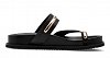 Tamaris Δερμάτινo Flat Sandal 1-27415-46 001 Μαύρο